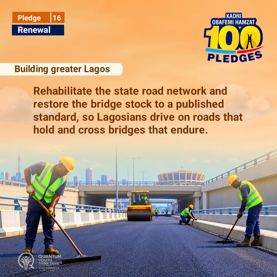 Pledge 16 · Pledge of Roads and Bridges