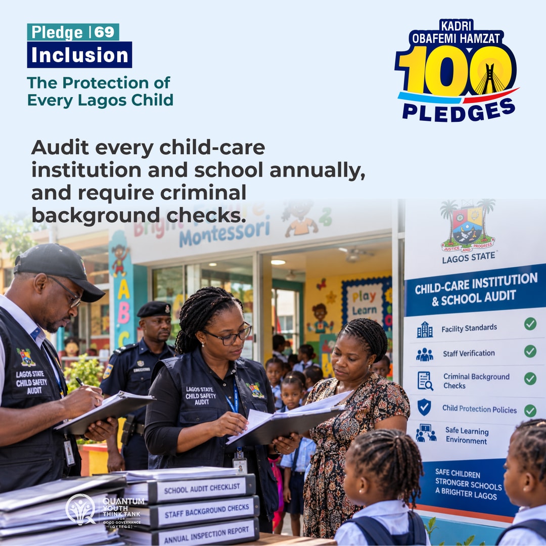 Pledge 69 · Pledge of the Safe Institution